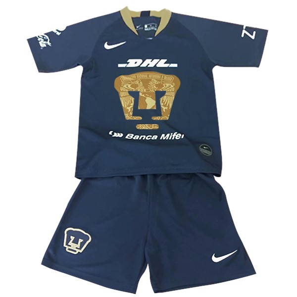 Camiseta UNAM Pumas 3ª Niños 2018/19 Azul